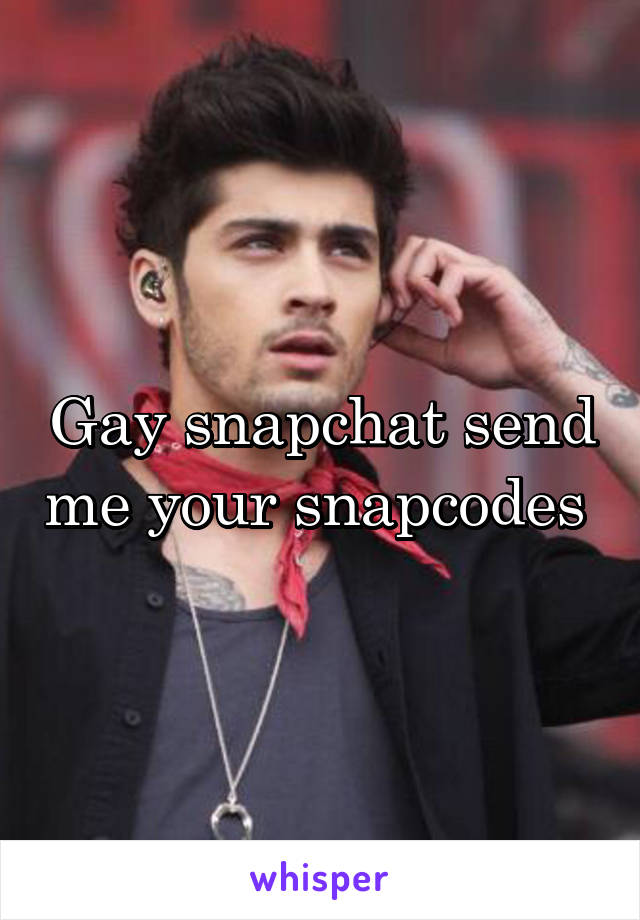 gay snapchat near me