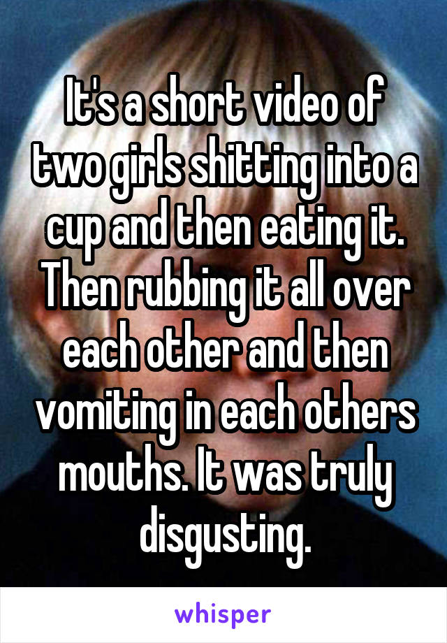 Girls Vomiting On Each Other