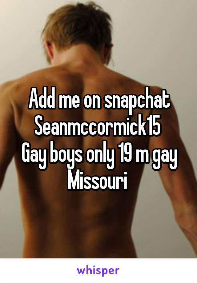 gay snapchat near me