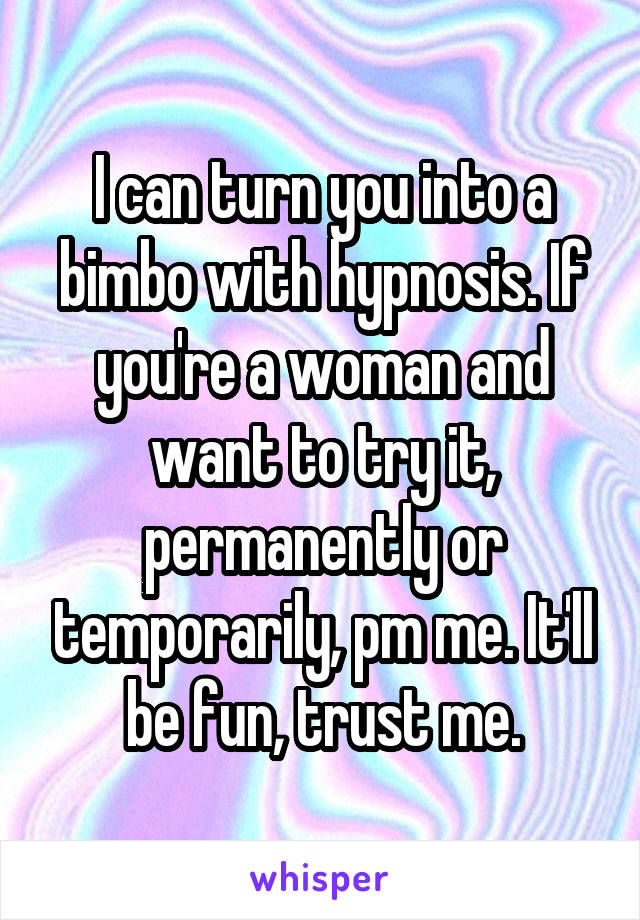 bimbo hypnosis