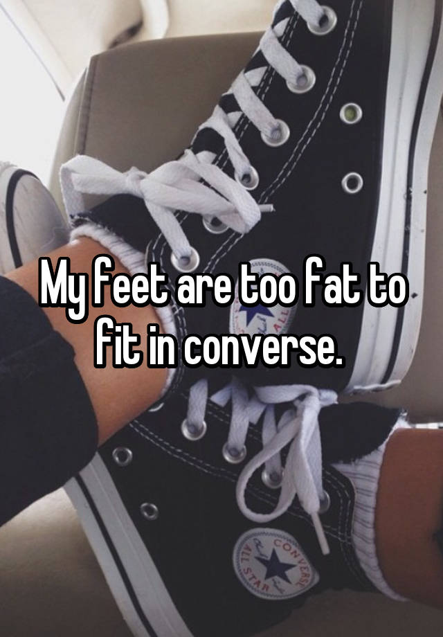 fat converse