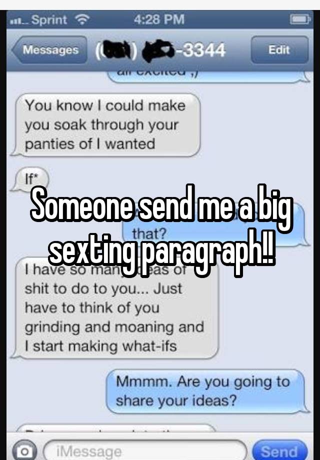 To send paragraphs sexting your girlfriend to 25 Long.