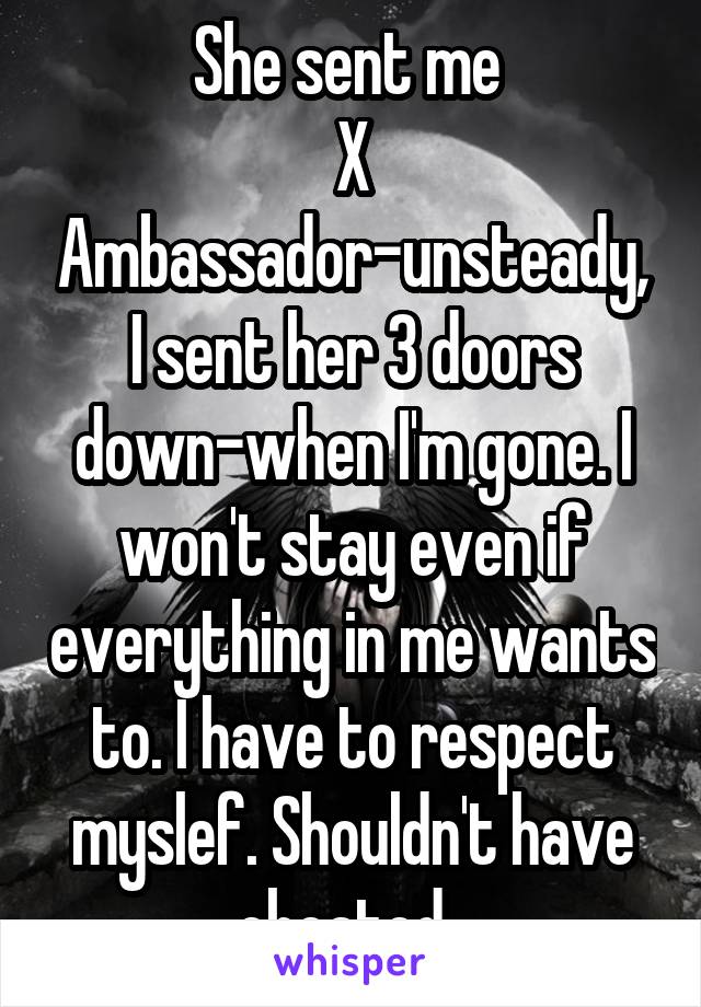 She Sent Me X Ambassador Unsteady I Sent Her 3 Doors Down