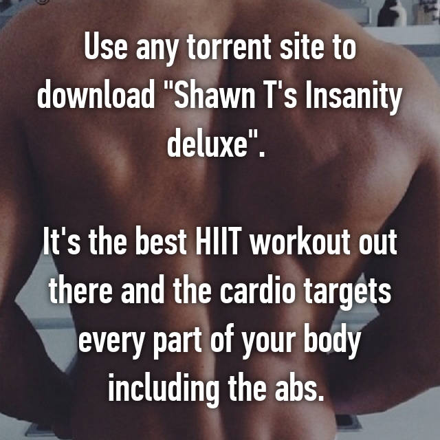 insanity workout torrent