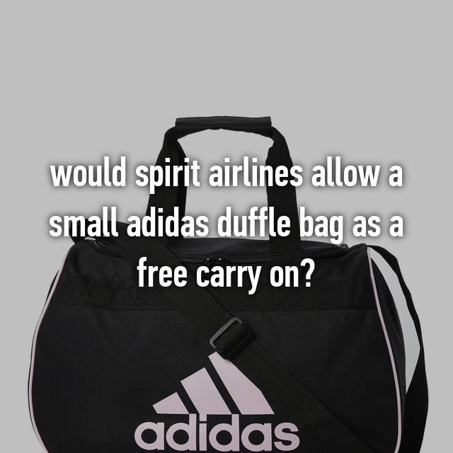 spirit free bag