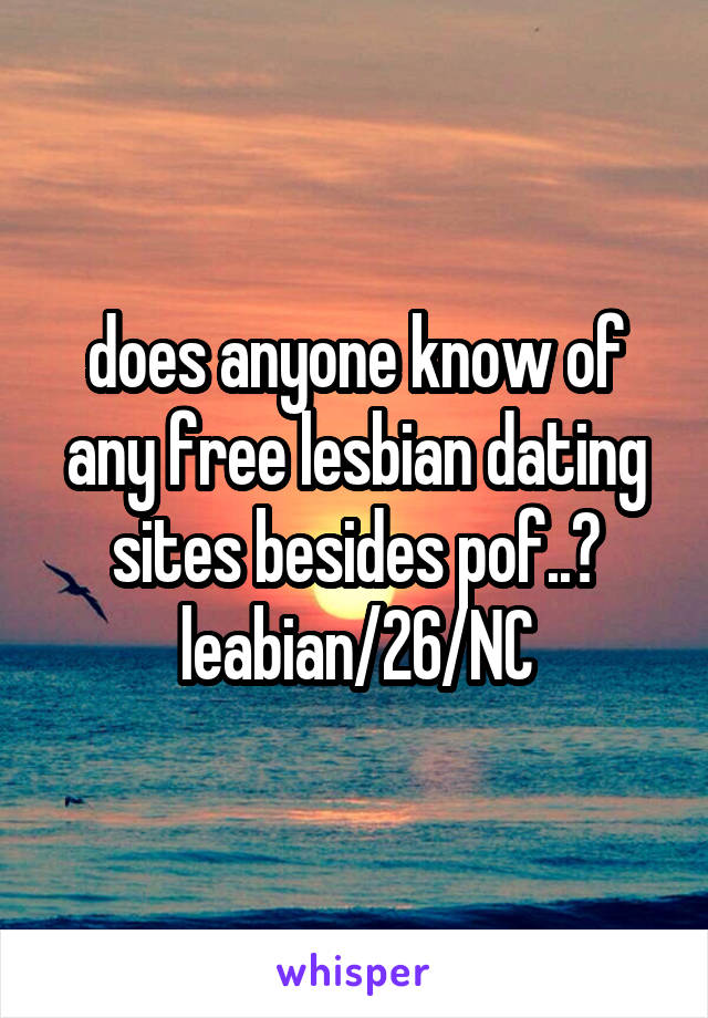 free lesbian dating sites