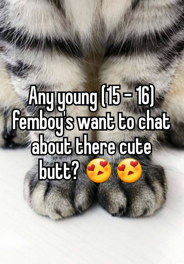 Cute young femboy