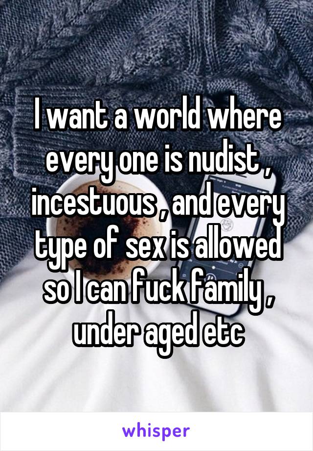 Nudist incest
