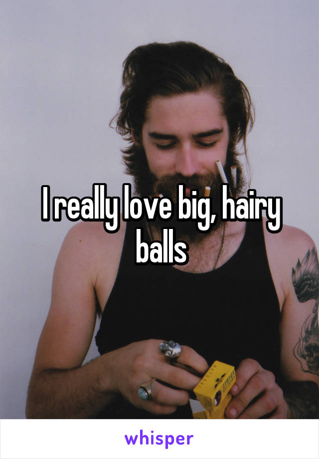 Hairy balls really This Scrotum