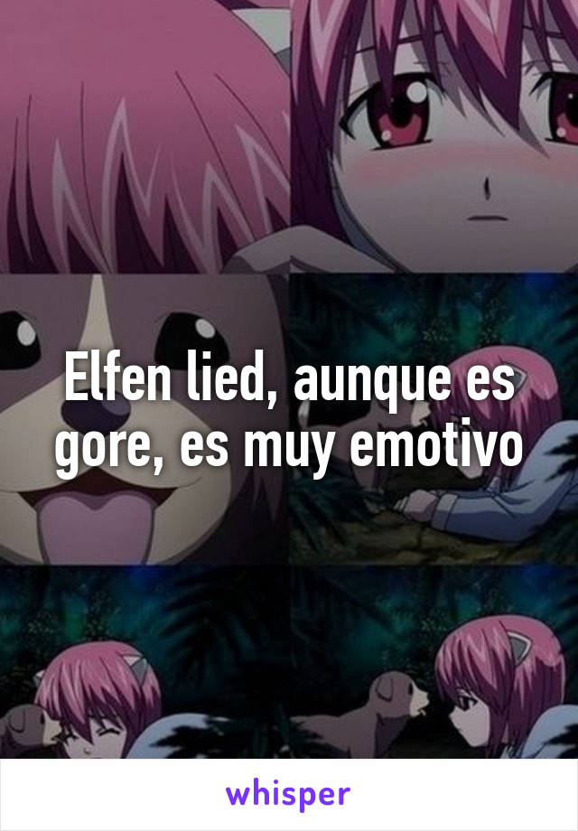 Elfen lied gore