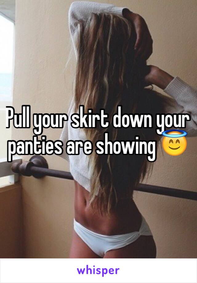 Pull Your Skirt Down 52