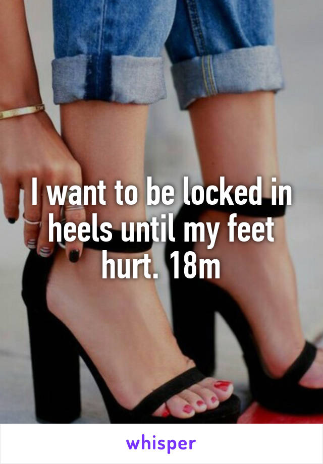 my feet hurt in heels