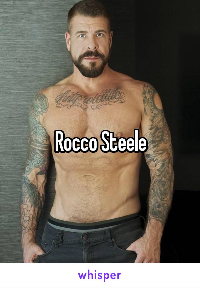 Rocco steele real name