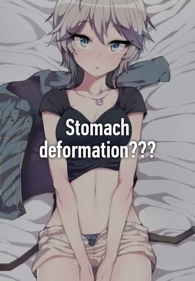 gay anime boy belly stretched