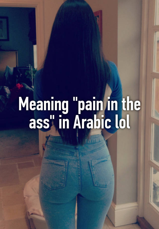 Ass arabic Naked Arab