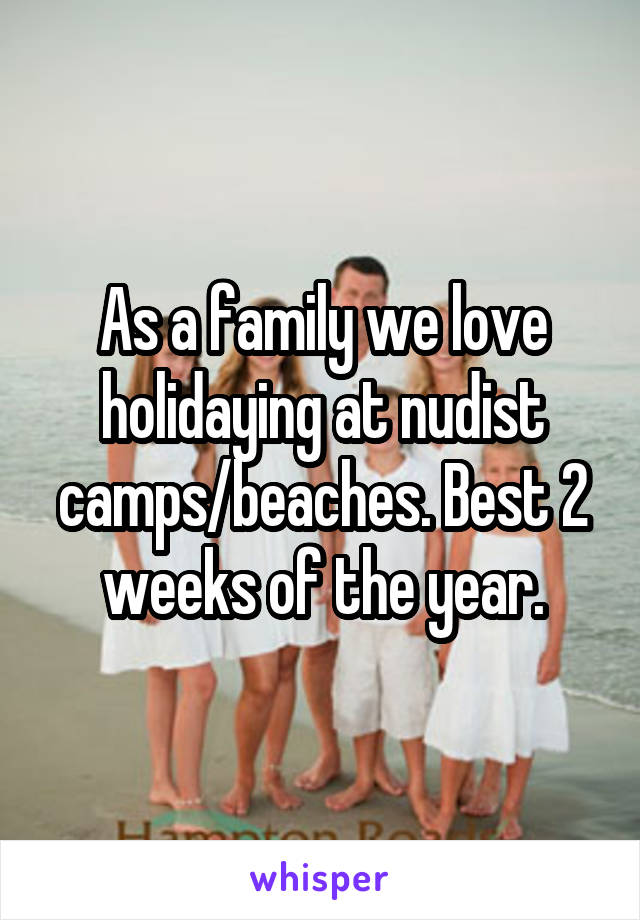 Nudist family camp