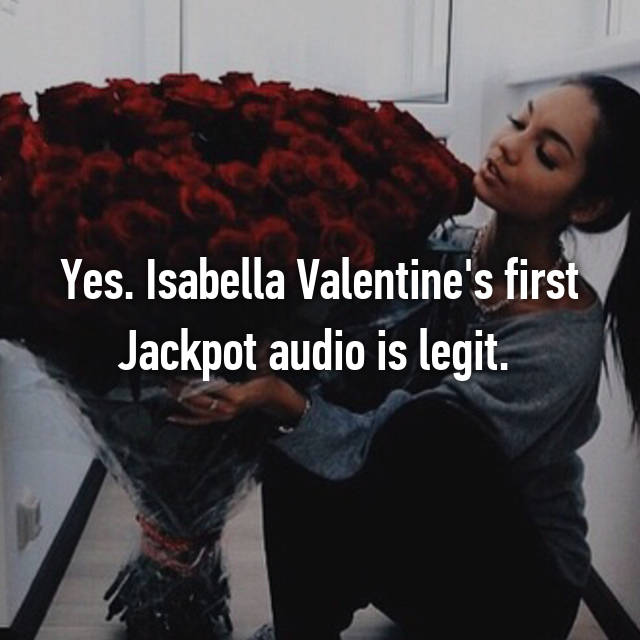Isabella valentine jackpot
