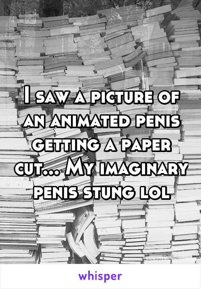 Cut penis paper What the