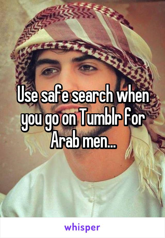 Tumblr arab guys Sub Dean