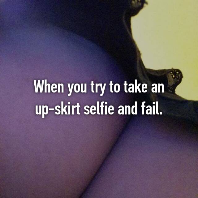 Up Skirt Selfie