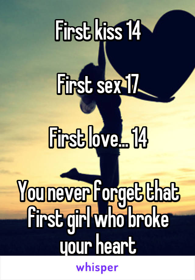 With first love sex The life