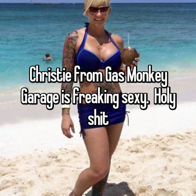 Monkey christie gas girl Christie Brimberry
