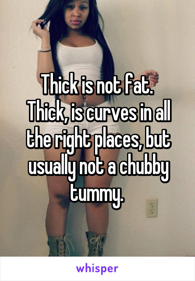 Thick in the right places