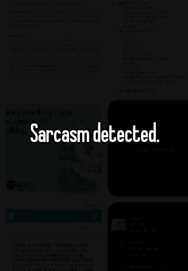 Sarcasm Id Code