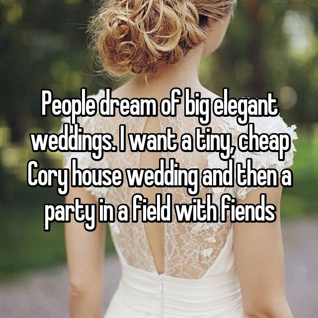 I Was Made Fun Of For Having A Cheap Wedding