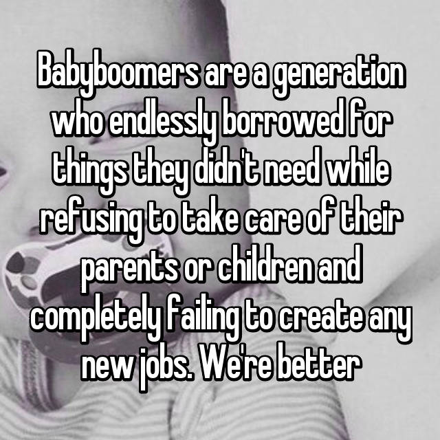 These Are The REAL Reasons Why Millennials Hate Baby Boomers