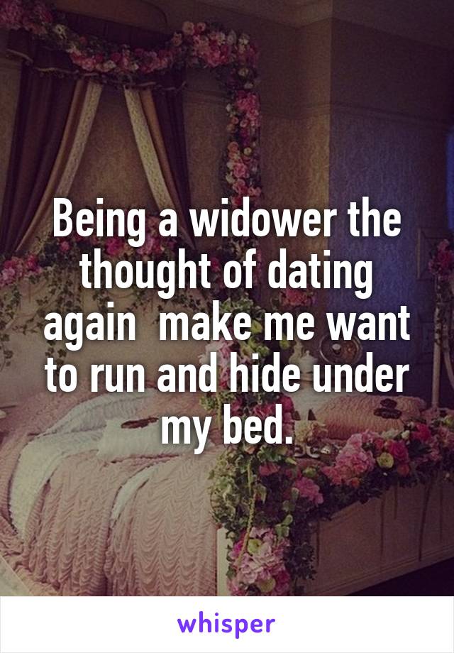 dating a widower under