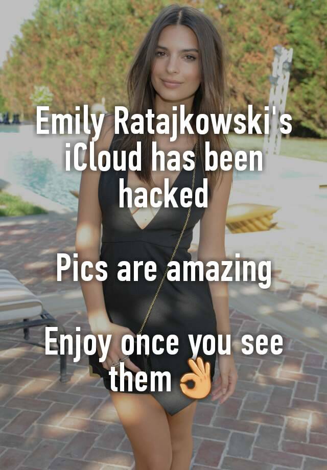 Emily ratajkowski icloud