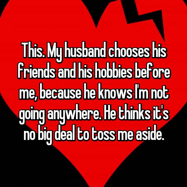 Over friends wife husband chooses Are Your