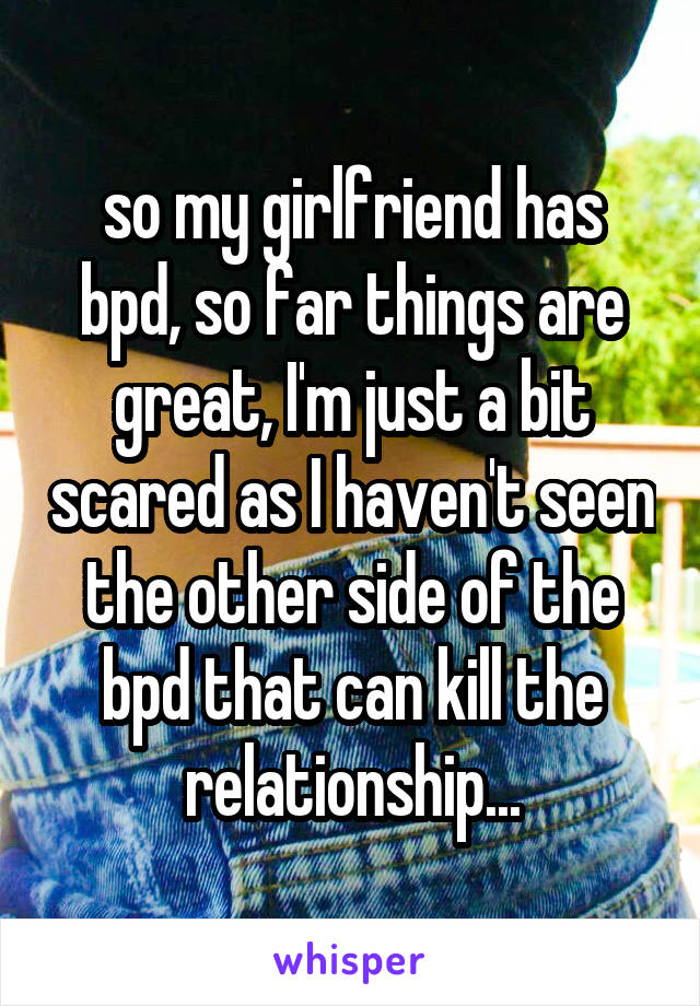 Dating someone with bpd in San Francisco