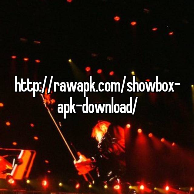 rawapk showbox apk download