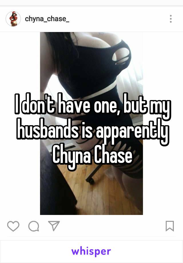 Chase measurements chyna Female Body
