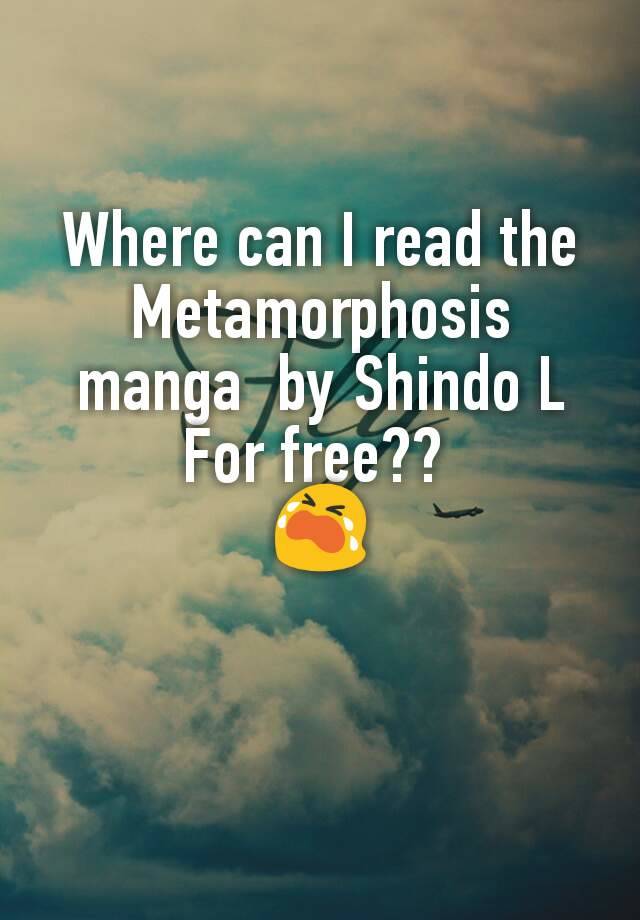 metamorphosis manga buy shindo l