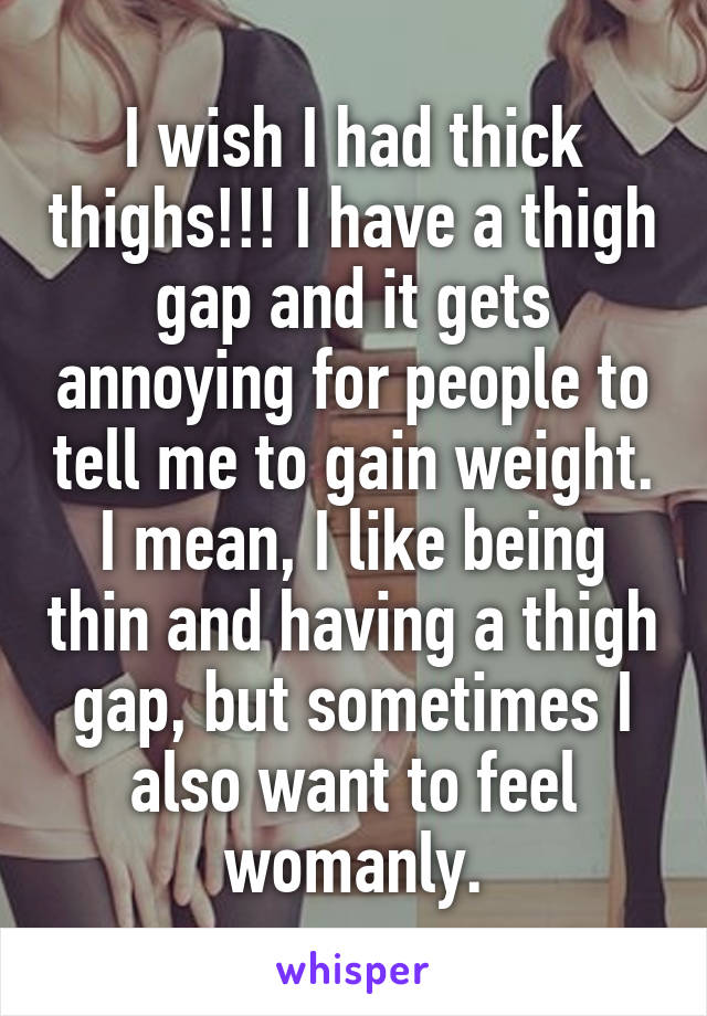 Does mean thighs what thick ATW: What