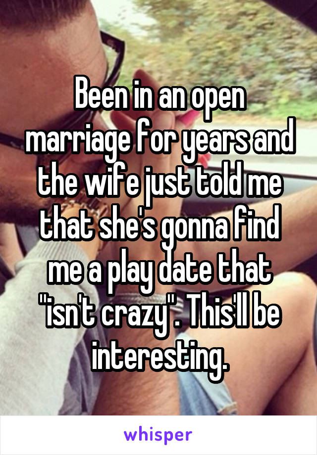 Marriage date on open wife I’m Dating