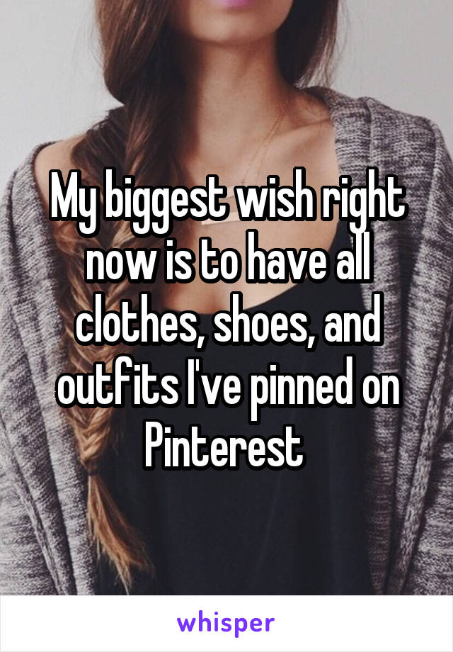 wish clothes and shoes