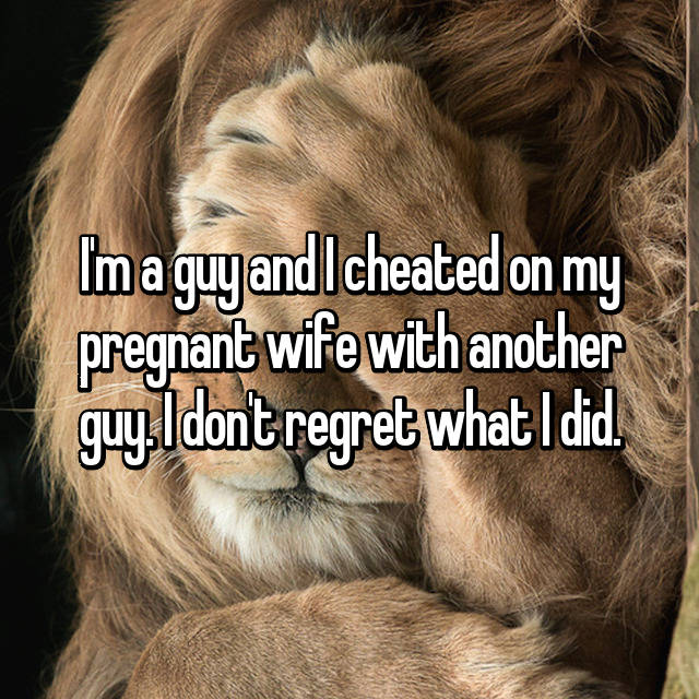 Men Confess I Cheated On My Pregnant Partner 8903