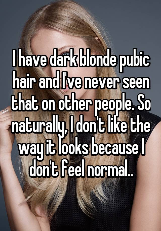 45 Hq Photos Do Blonds Have Blond Pubic Hair Why Non Redhead Men Get Ginger Beards The