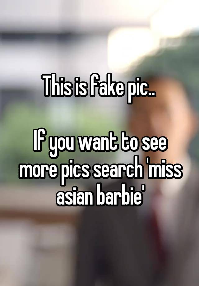 Asian barbie miss 