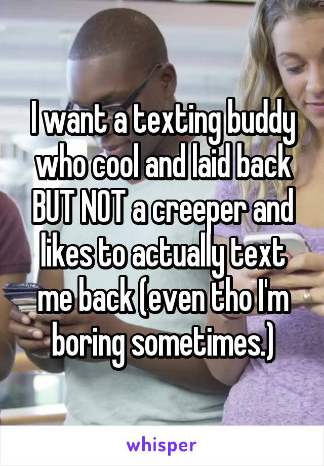 Buddy texting Get Paid