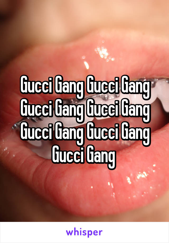 Gucci Gang Gucci Gang Gucci Gang Gucci Gang Gucci Gang Gucci Gang Gucci Gang 