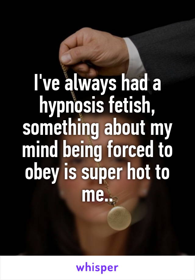 Hypnose fetish