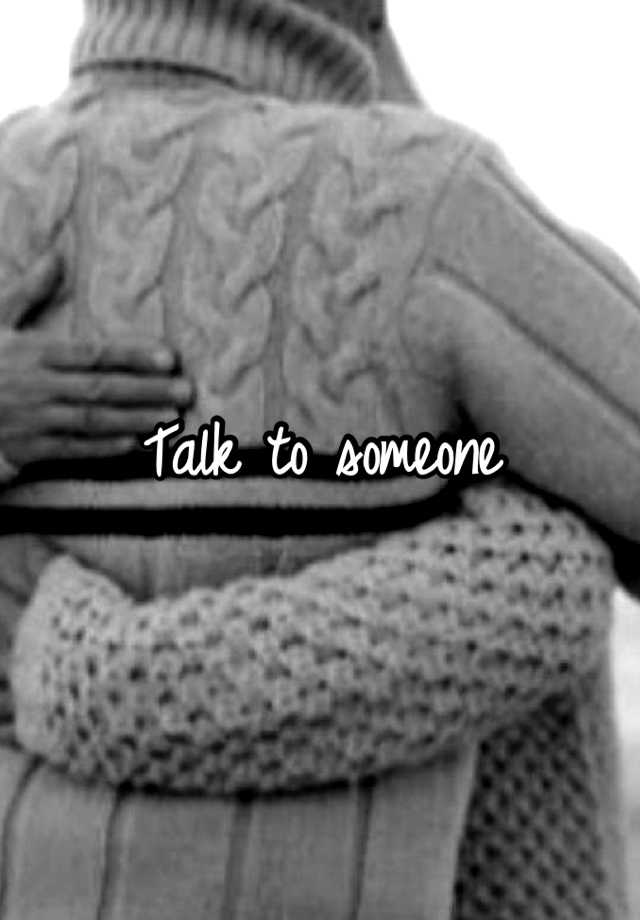 talk-to-someone