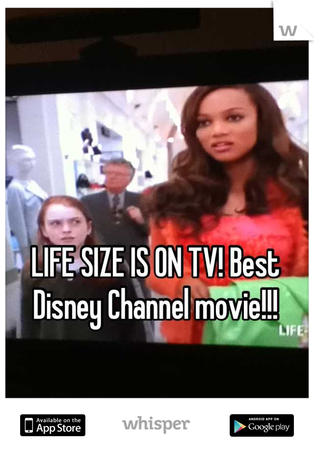 LIFE SIZE IS ON TV! Best Disney Channel movie!!!