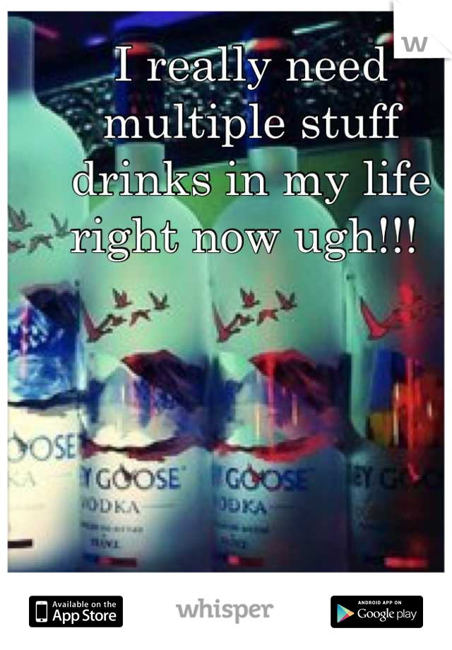 I really need multiple stuff drinks in my life right now ugh!!! 