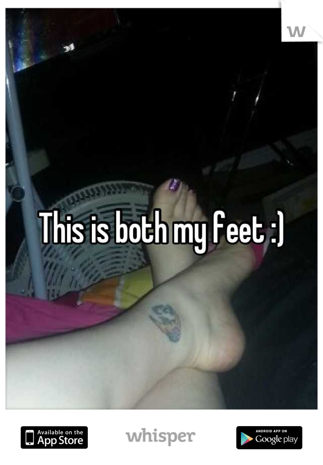 This is both my feet :)